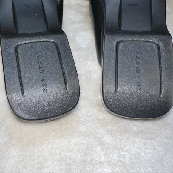 Easy Spirit Black 90s Platform Wedge Slides Size 8 - Picture 14 of 14